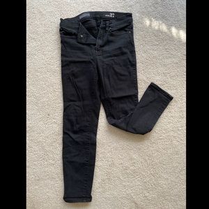 J. Crew Lookout High Rise Crop Pant Black